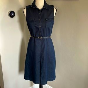 Halogen denim dress